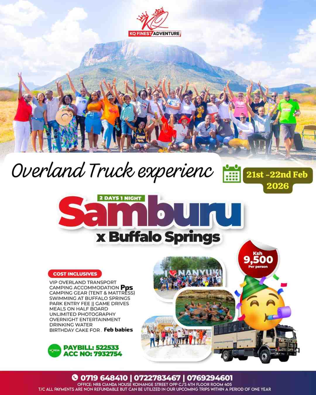 Overland truck experience